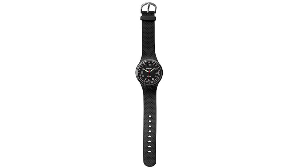 Dakota Watches Sting Ray, Black Dial, Black Textured PU Strap 5355-0