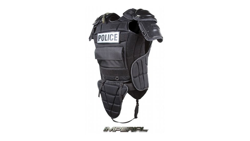 Damascus Protective Gear DCP4000 Elite Upper Body and Shoulder Protection System, Medium-Large, Black, Black, Medium-Large DCP4000MEDLG