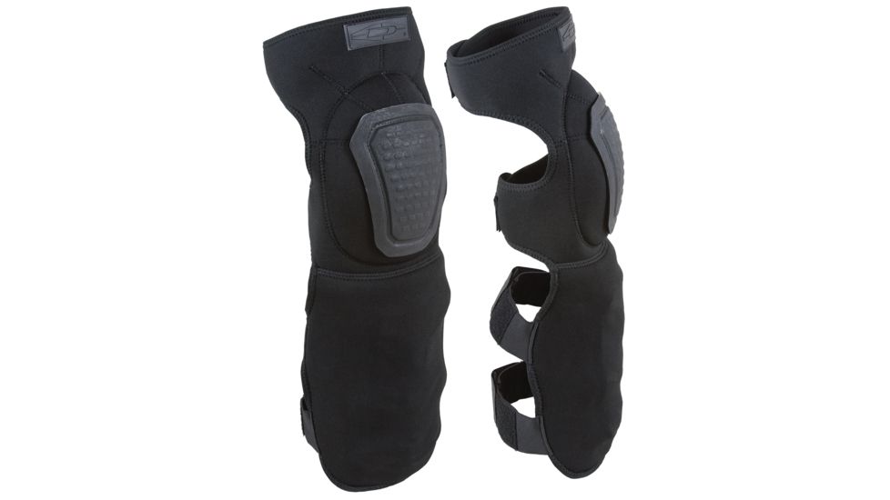 Damascus DNSG-B Imperial Neoprene Shin Guards with Non-Slip Knee Caps, Black, 1 size DNSG-B