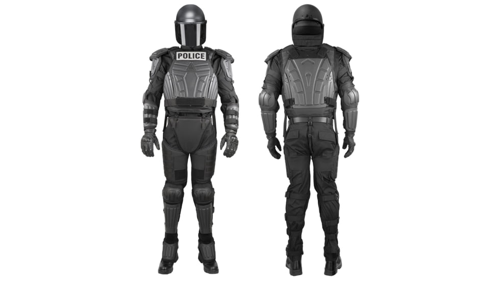Damascus Protective Gear Phenom6 PX6 Tactical Riot Suit, Black, 2XL/3XL, PX6 -2XL/3XL