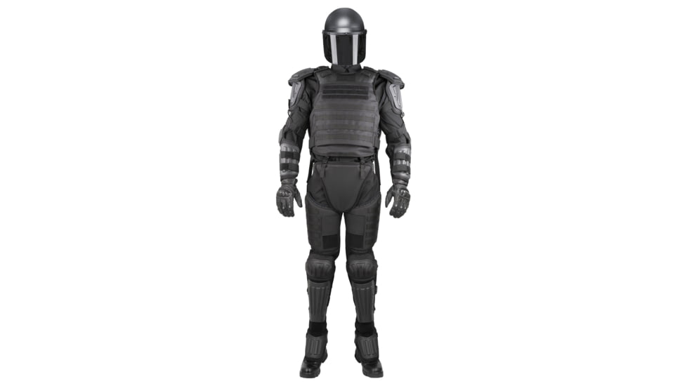 Damascus Protective Gear Phenom6 PX6 Tactical Riot Suit, Black, 2XL/3XL, PX6 -2XL/3XL