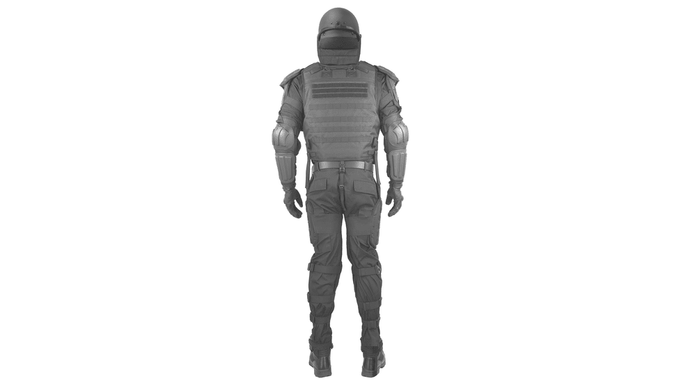 Damascus Protective Gear Phenom6 PX6 Tactical Riot Suit, Black, 2XL/3XL, PX6 -2XL/3XL