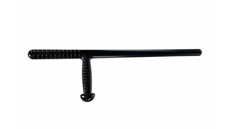 Damascus Protective Gear Side Handle Riot Control Baton, Matte Black, 24in, DRB24T