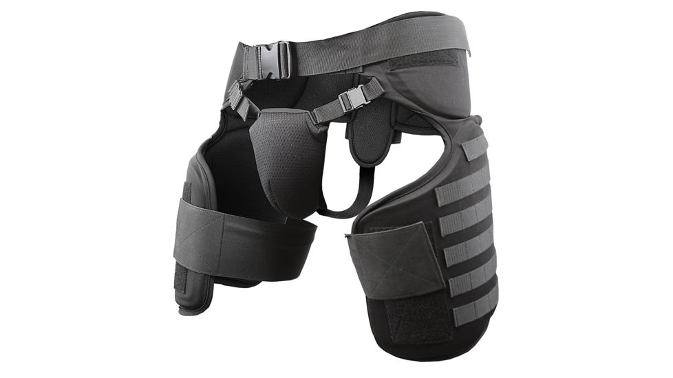 Damascus Protective Gear TG40 IMPERIAL Thigh / Groin Protector with Molle System, Black, 1-size fits all TG40