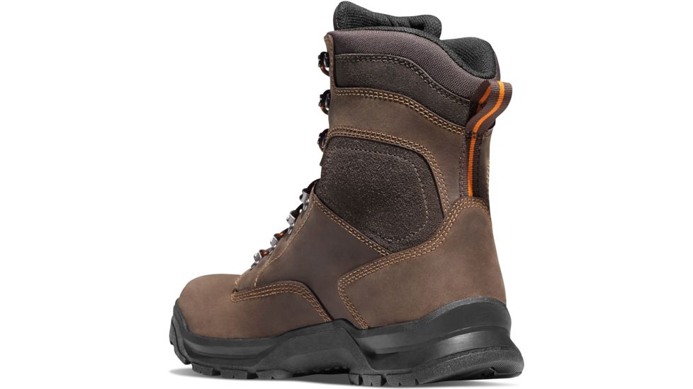 Danner Crafter 8in Non-Metallic Toe Boots, Brown, 10D, 12439-10D