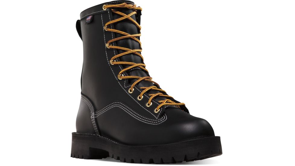 Danner Super Rain Forest 8in 200G Insulation Boots, Black, 6EE, 11700-6EE