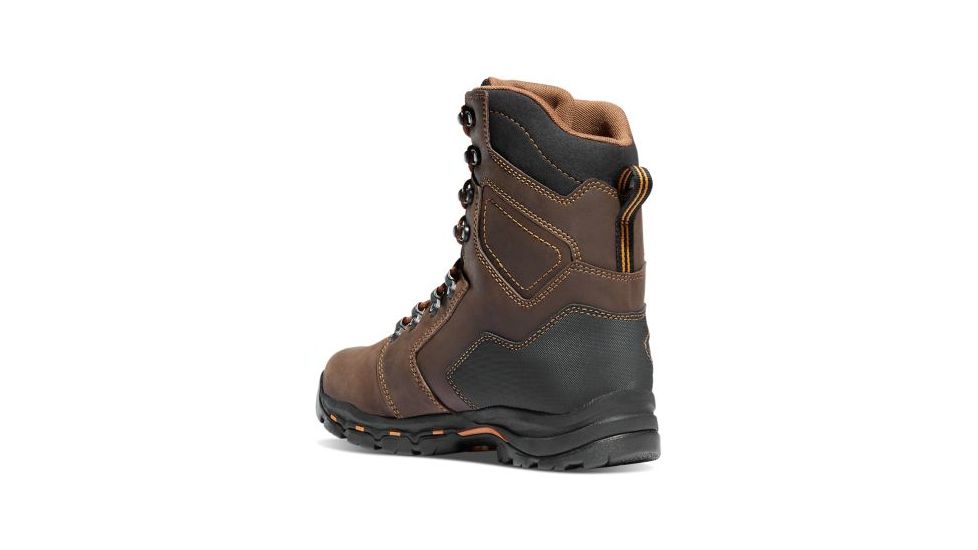 Danner Vicious 8in 400G Insulation Non-Metallic Toe Boots, Brown, 13EE, 13874-13EE