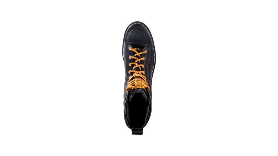 Danner Womens Rain Forest 8in Boots, Black, 5M, 14100-5M