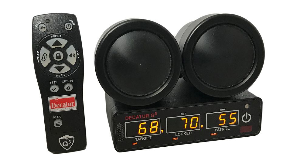 Decatur Electronics Single K-Band Directional Radar Detector w/ Faster, Black, Mediurm, G3-1KaD