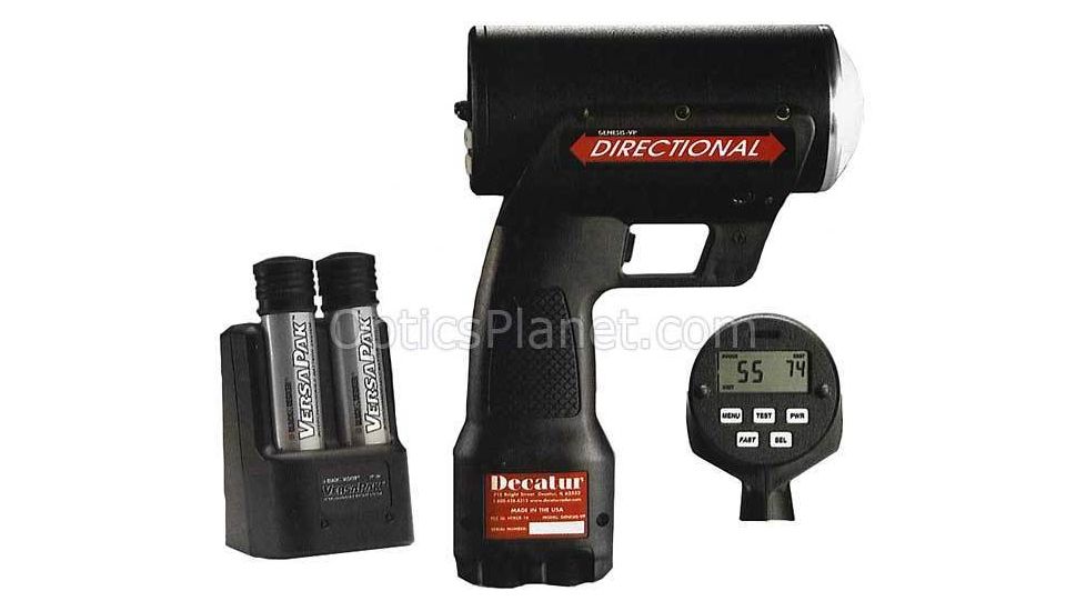 Decatur GVP-D Genesis VersaPak Directional Radar Handheld Cordless Police Radar Gun w/ K-Band Directional Antenna & Faster Mode