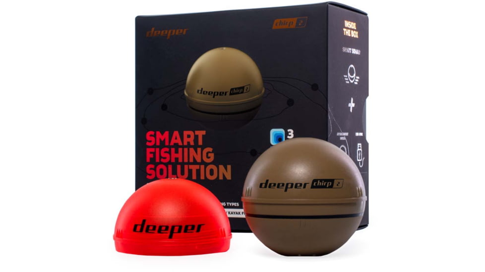 Deeper Smart Chirp 2.0 Fishfinder, Desert Sand, ITGAM0996