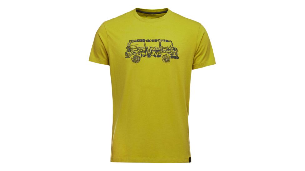 Demo, Black Diamond M Vantastic Tee - Mens, Sulphur, Medium, AP7300467006MED1