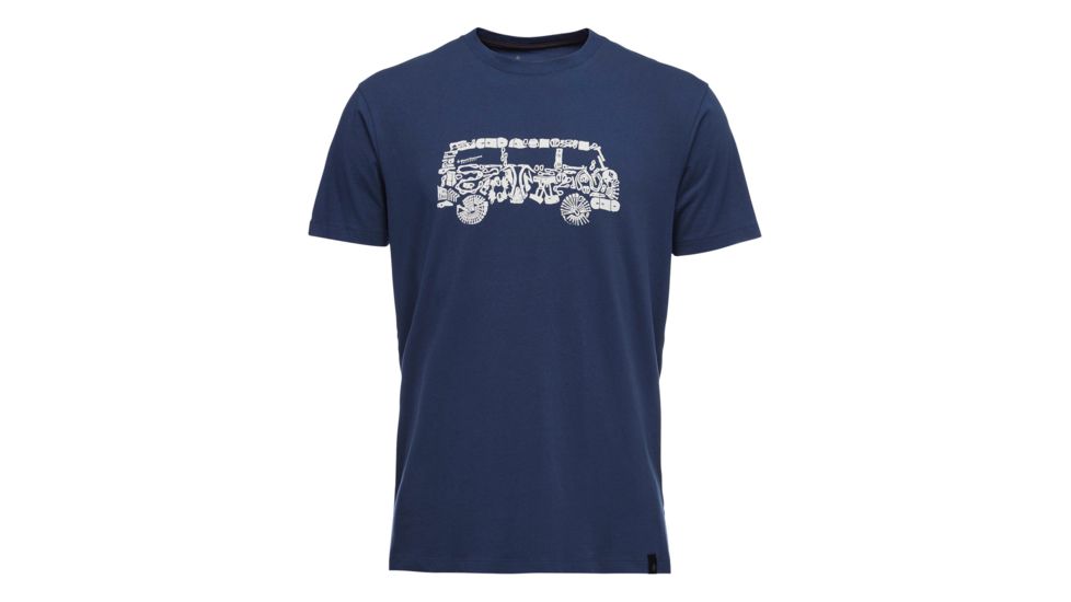 Demo, Black Diamond Vantastic T-Shirt - Mens, Ink Blue, Medium, AP7300464014MED1