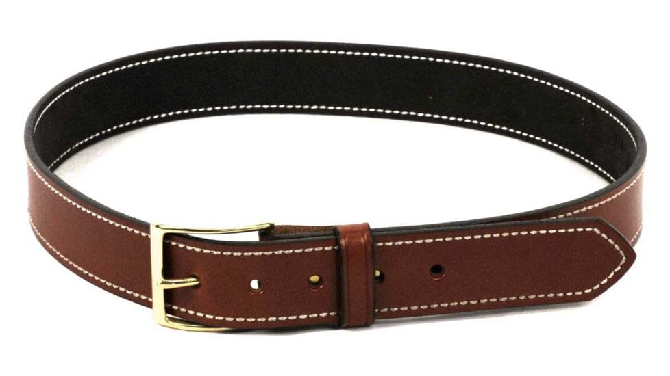 DeSantis 1 1/2in. Plain Lined Leather Belt, Lined, Tan, 42, B12TL42Z0