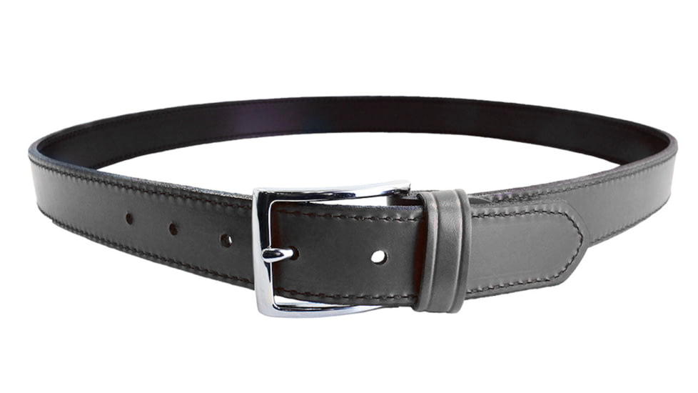 DeSantis 1 1/4In Reversible Dress Belt, Size 40, Ambidextrous Hand, Black, B53BJ40Z1