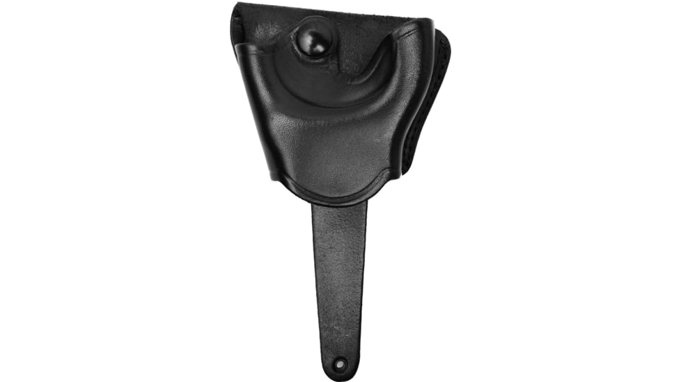 DeSantis Cuff Case Leather Attachment, HINGED CUFFS, Ambidextrous, Plain, Black, A19BJG2Z0