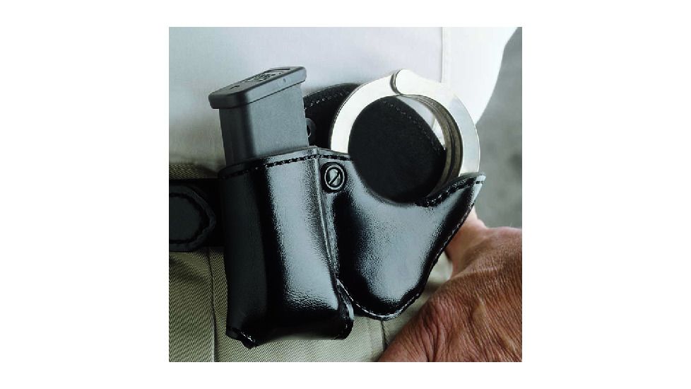 DeSantis Double Play Basketweave Pouch for Fits Glock Magazines, Left Hand - A15SFJJZ0
