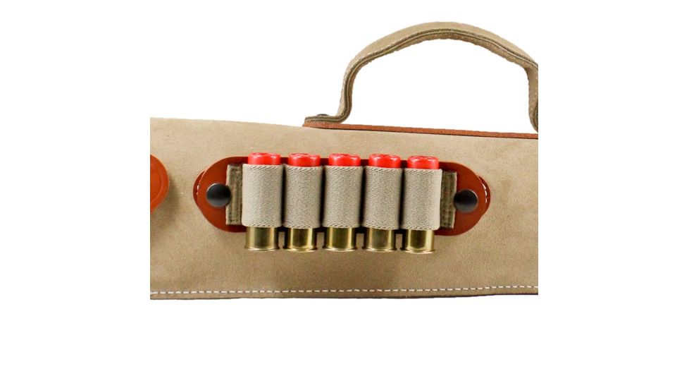DeSantis Kurz Case Shell Attachment, Holds 20 Gauge Shells, Hand Ambidextrous, Plain, Tan, A89TJG2Z0