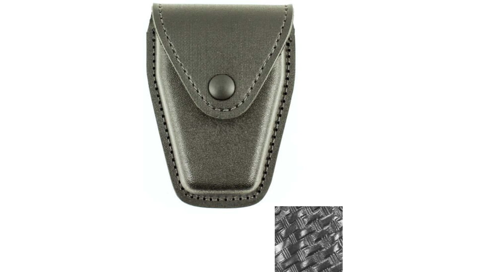 DeSantis Veritas Handcuff Pouch, Basketweave, Black, 825BLG1Z3
