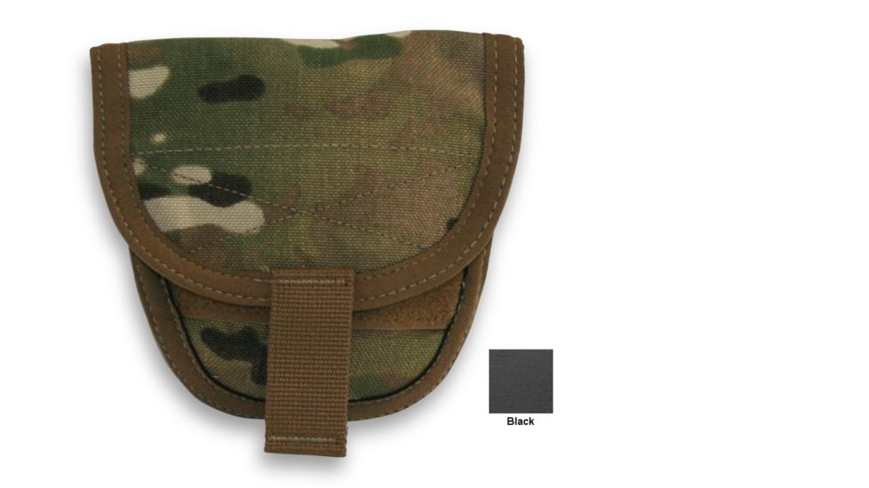 Diamondback Tactical Handcuff Pouch, Holds 1-2, Black, A-BLPM99-BLACK