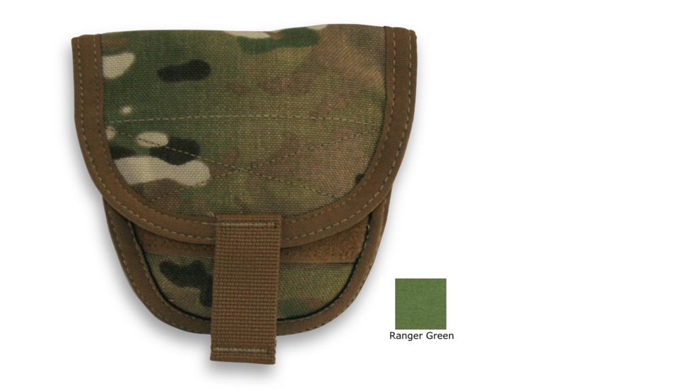 Diamondback Tactical Handcuff Pouch, Holds 1-2, Ranger Green, A-BLPM99-RANGERGREEN