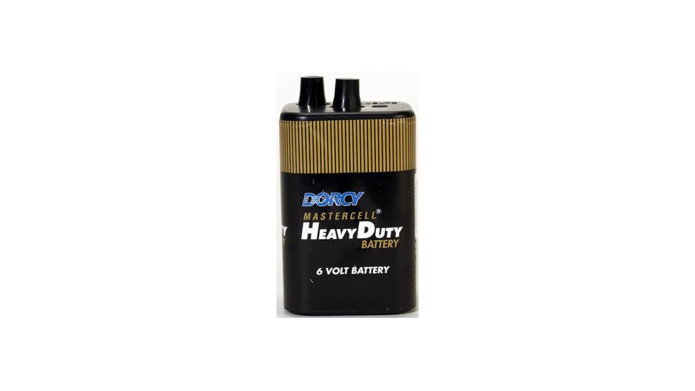 Dorcy 6 Volt Mastercell Heavy Duty Battery, Black, 41-0800