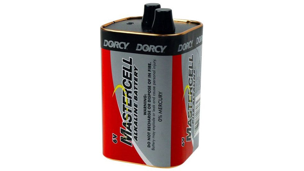 Dorcy 6V Mastercell Alkaline Battery 41-0806