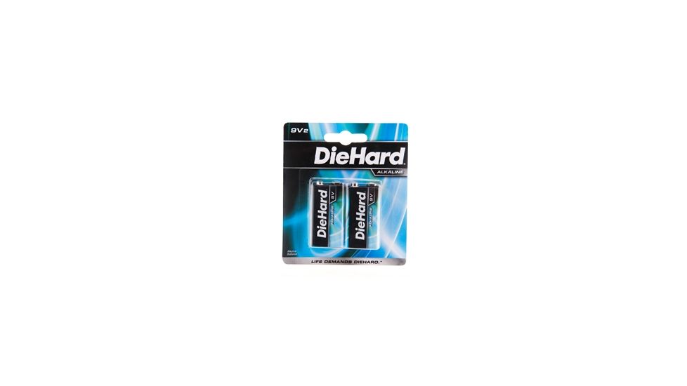 Dorcy Diehard Alkaline Batteries 2-9V Batteries Carded 41-1151