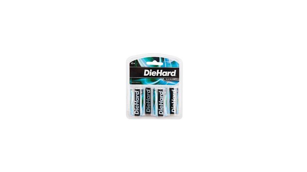 Dorcy Diehard Alkaline Batteries 4C Batteries Carded 41-1131