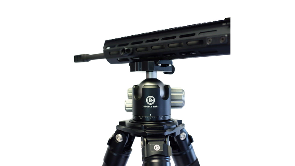 Double Tap Industries 360 Degree Ball Head for Stronghold Tripod, Black, TRI-BH