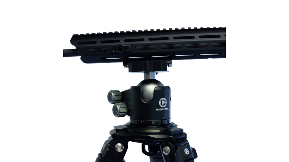 Double Tap Industries 360 Degree Ball Head for Stronghold Tripod, Black, TRI-BH