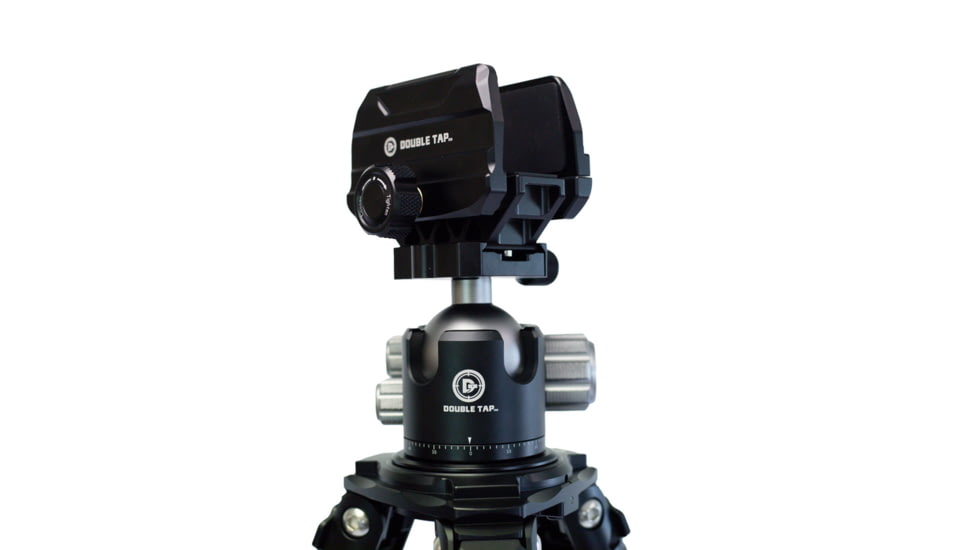 Double Tap Industries Stronghold Tripod Saddle Clamp, Black, TRI-S