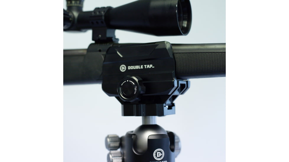 Double Tap Industries Stronghold Tripod Saddle Clamp, Black, TRI-S