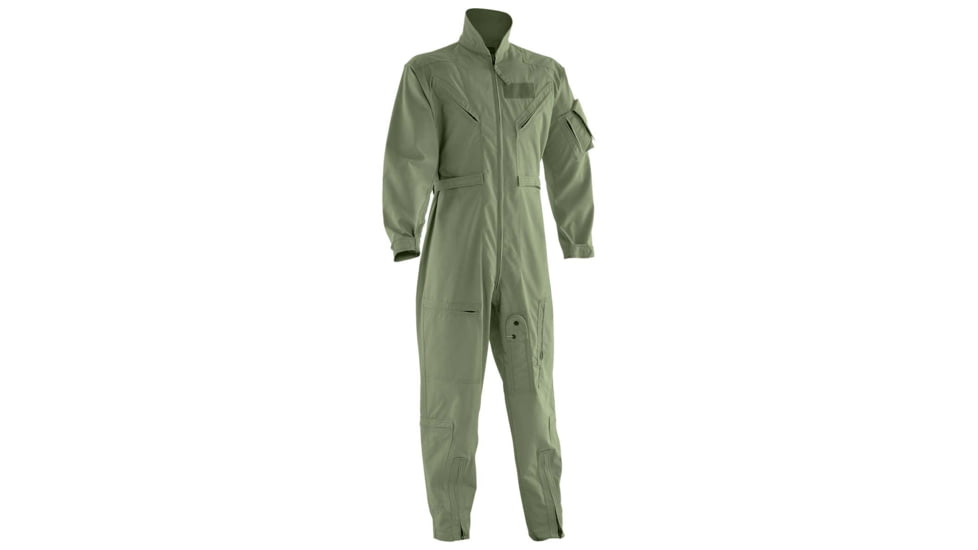 DRIFIRE FORTREX FR 1-Piece 27P Flight Duty Uniform - NAVAIR - Mens, Long, Sage Green, 38, PHX1-7129-450-SG-38L