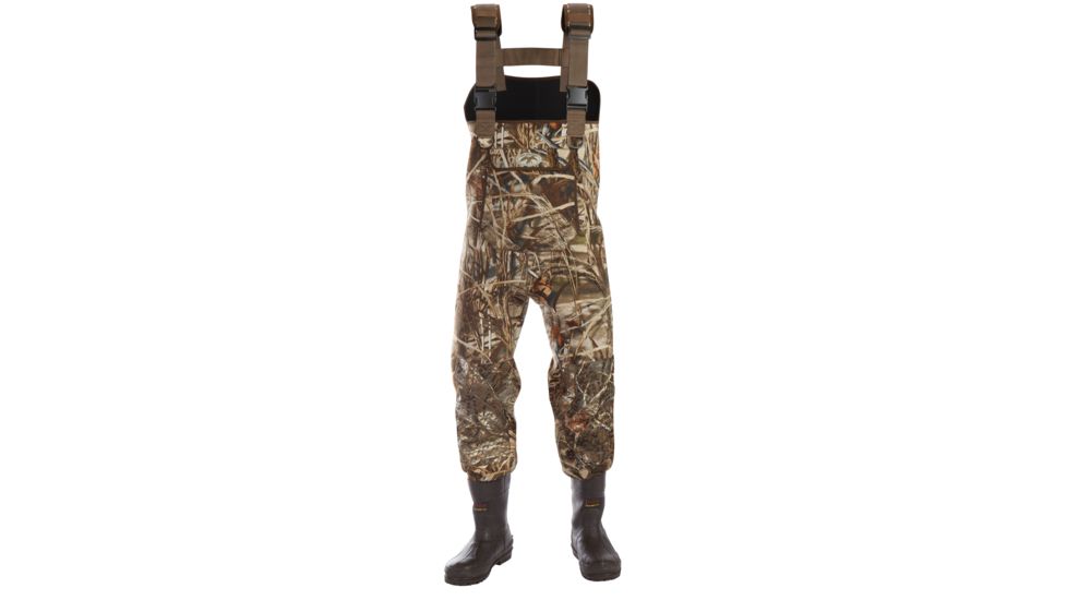 Duck Commander 4mm Neoprene Chest Waders, 1000 Gram Size 10, Advantage Max4 65310