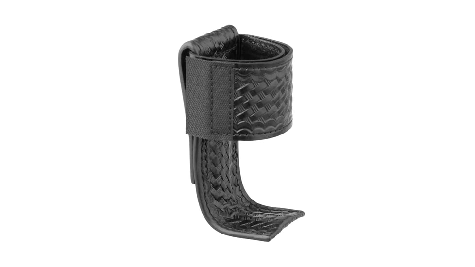 Basketweave Leather Steel Based Radio Holder
