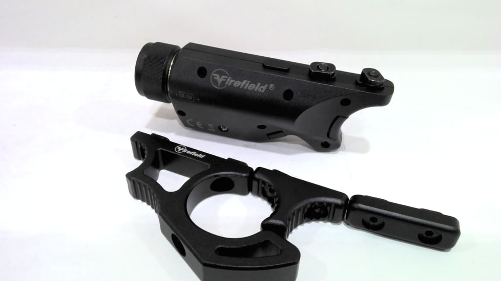 EDEMO Firefield FF35010K Rival XL Combo 5mW 532 Nm Wavelength Red Laser, 75/150 Lumens, EDEMO1