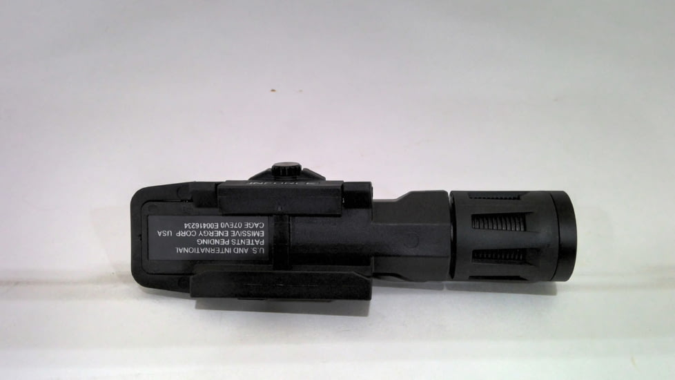 EDEMO INFORCE WMLX Multifunction LED Weapon Mounted Light, 123A Lithium, White, 800 Lumens, Black, IF71003, EDEMO10