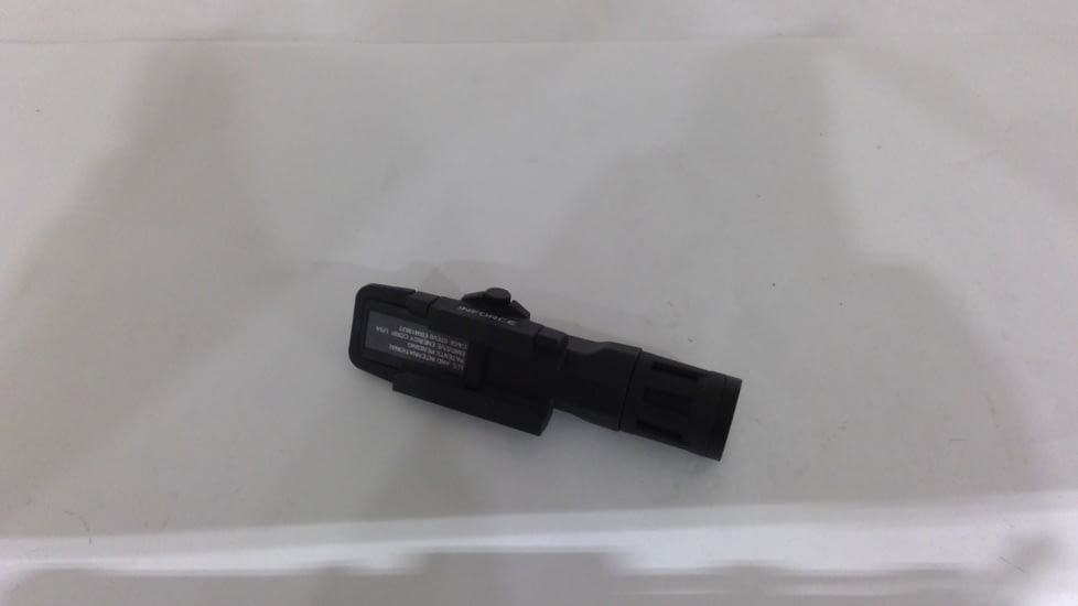 EDEMO INFORCE WMLX Multifunction LED Weapon Mounted Light, 123A Lithium, White, 800 Lumens, Black, IF71003, EDEMO9
