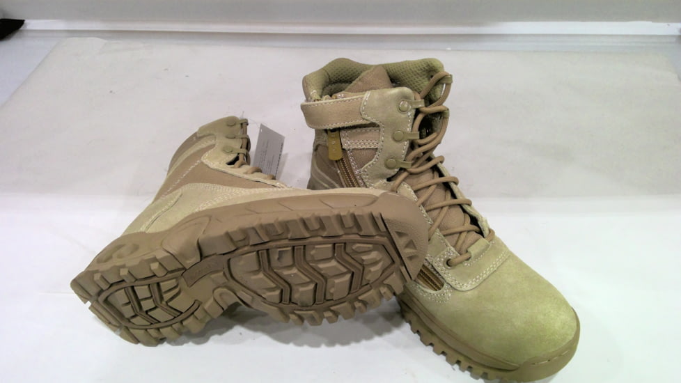 EDEMO Ridge Outdoors 3003Z Desert Storm Zipper Quarter Boot, Sand, 7 3003Z-7.0, EDEMO1