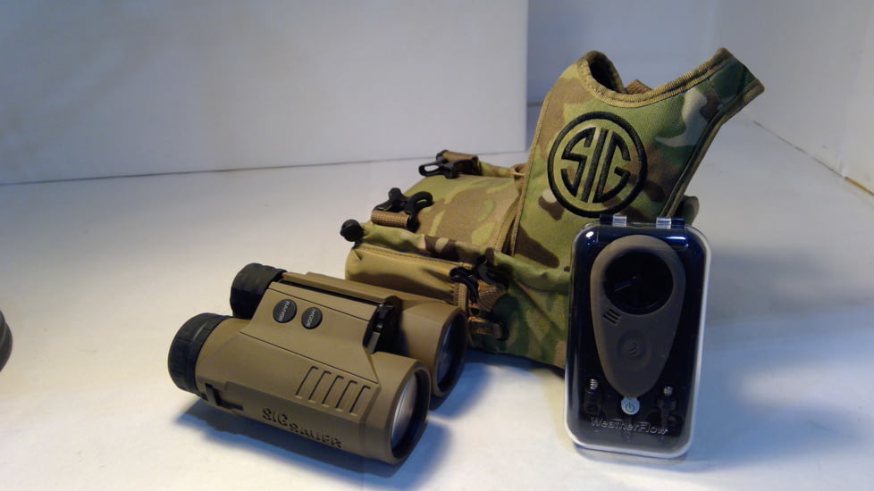 EDEMO SIG SAUER KILO10K-ABS HD 10x42 mm Laser Rangefinding Binocular with BDX 2.0, FDE, SOK10K11, EDEMO1