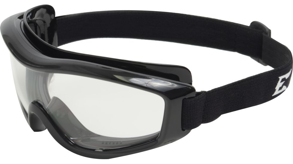 Edge Eyewear Golan Low Profile Vented Safety Goggle W Clear Lens Hg111
