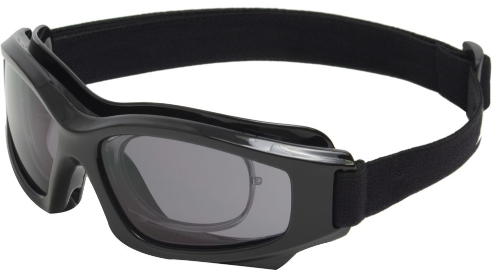 Edge Safety Speke Low Profile Wrx Insert Safety Goggle Smoke Lens Hs116