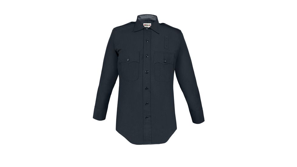 Womens, Dark Navy, LAPD 100% Wool Long Sleeve Shirts