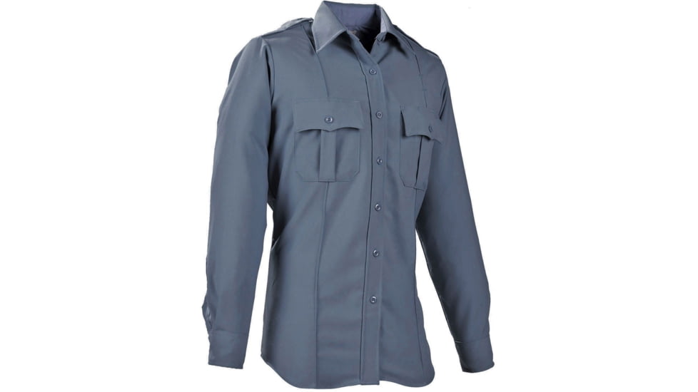 Elbeco Womens Dutymaxx Ls Shirt, French Blue - 9589LCD-52