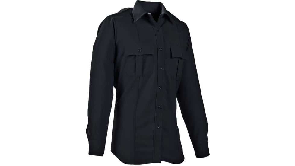 Elbeco Womens Dutymaxx Ls Shirt, Midnight Navy - 9584LCD-28