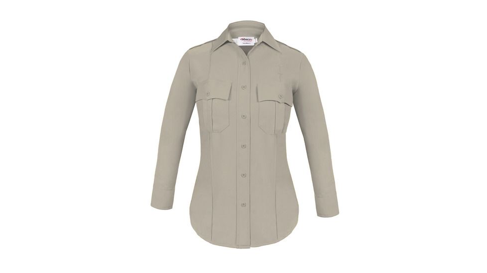 Womens, Tan, Duty Maxx Long Sleeve, Without Creases