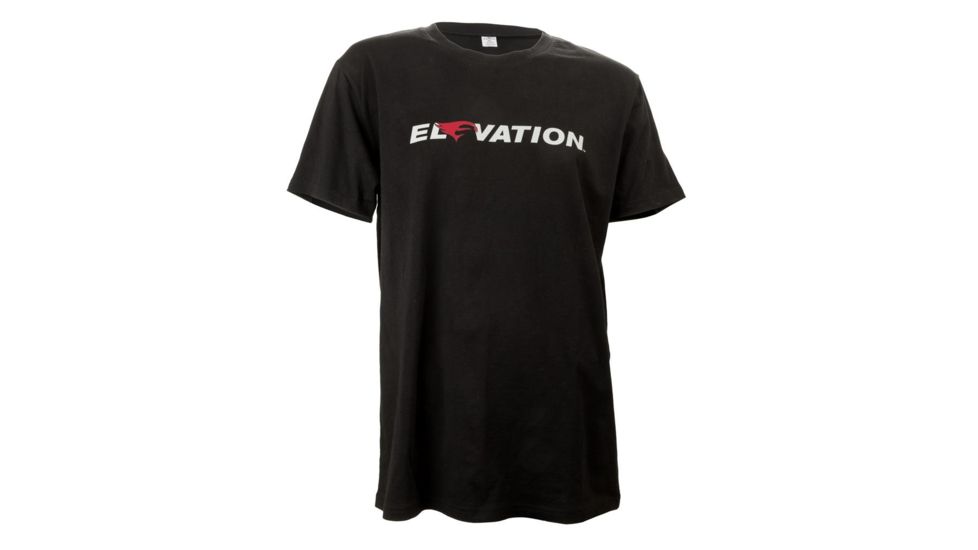 Elevation Logo T-Shirt, Black Large 13068