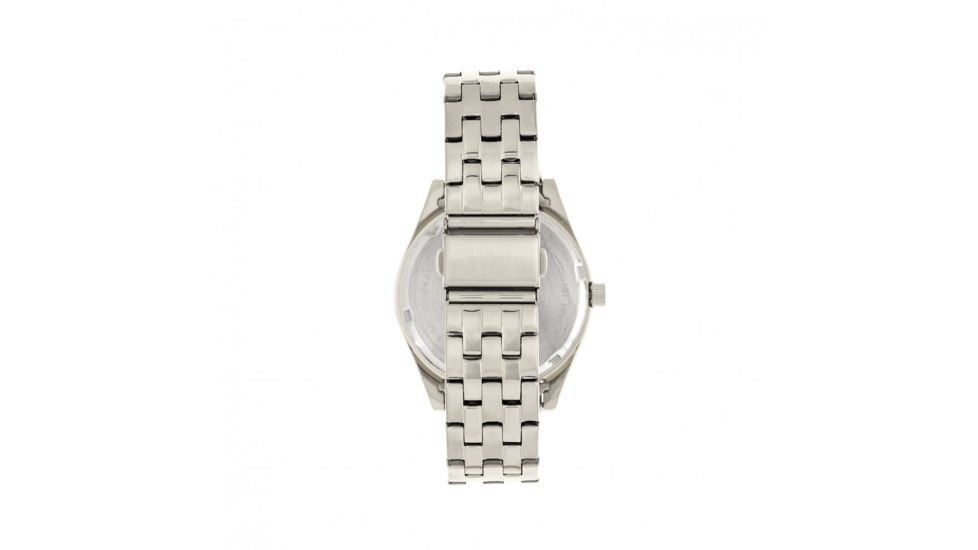 Elevon Gann Bracelet Watch W/Day/Date, Silver/Teal, ELE106-3