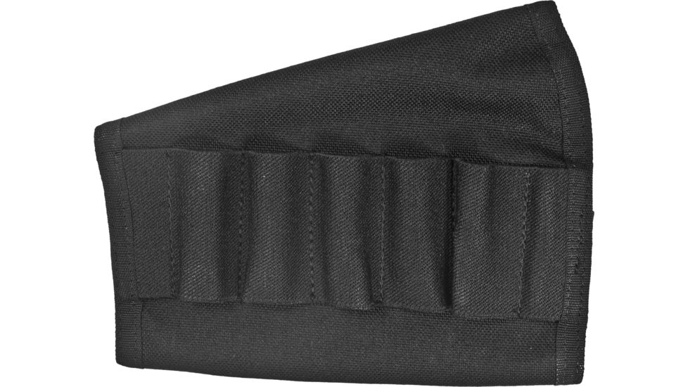 Elite Survival Systems Butt Stock Ammo Carrier, Shotgun, 5 Shells, Black, BSWS